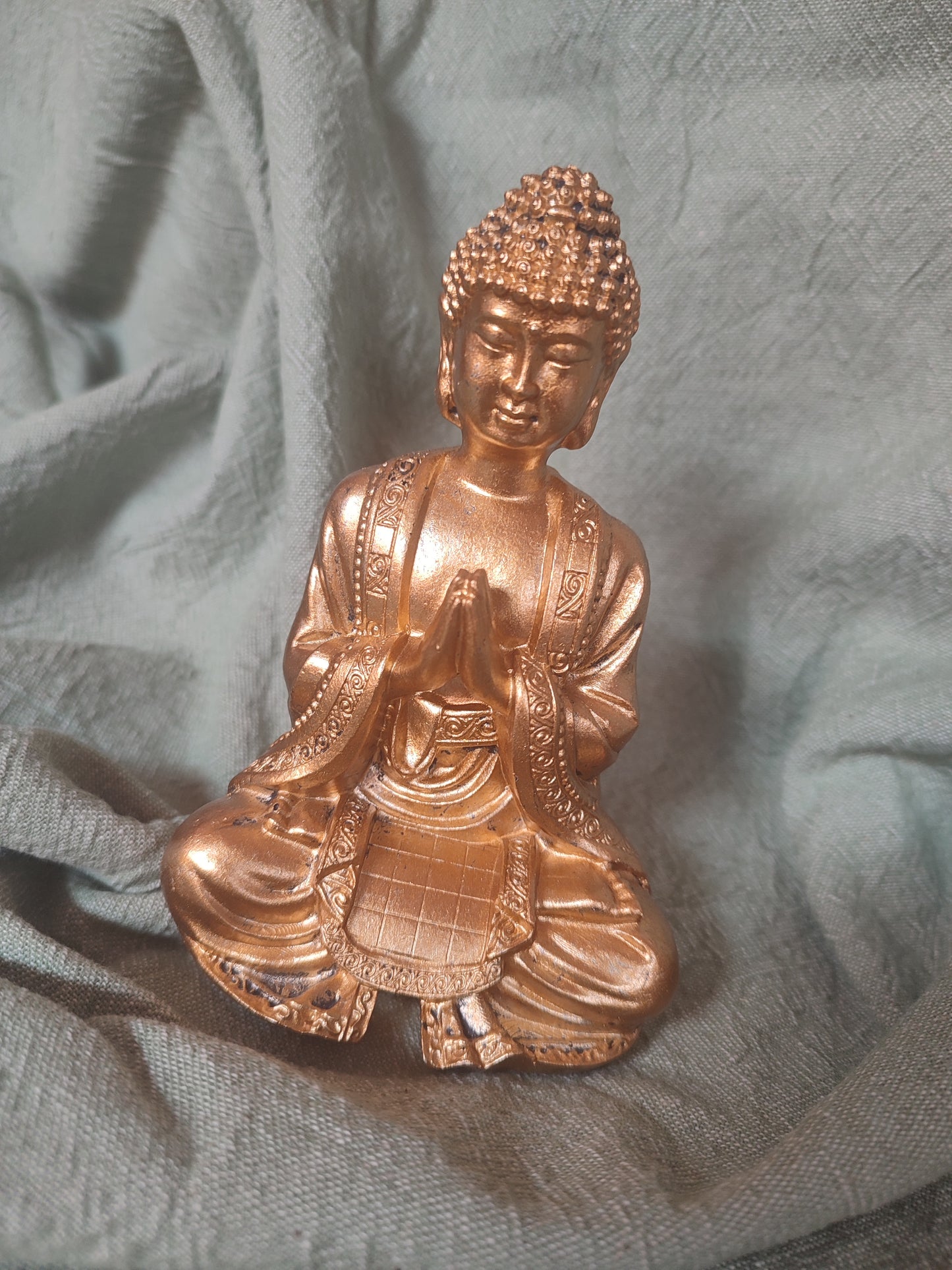 BOUDDHA Méditation Or