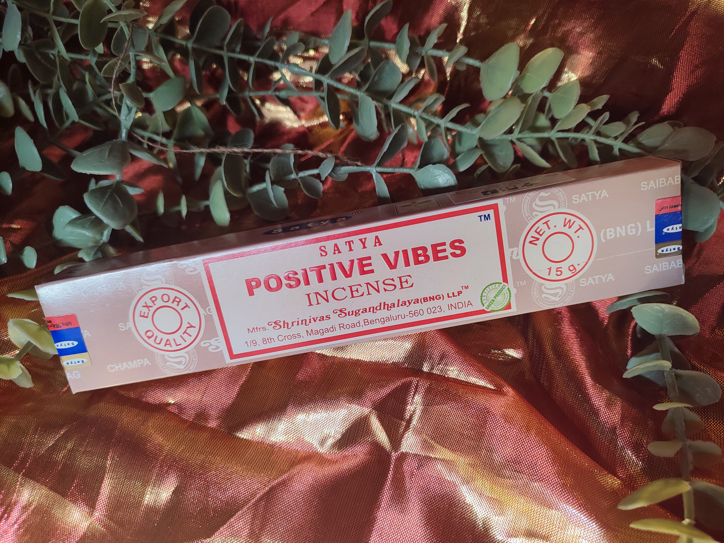 Encens Satya POSITIVE VIBES