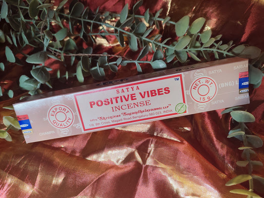 Encens Satya POSITIVE VIBES