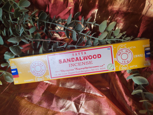 Encens Satya SANTAL WOOD