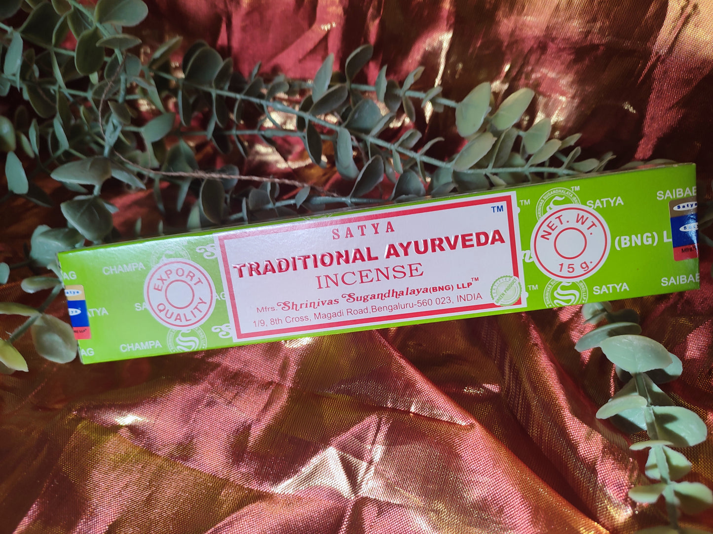 Encens Satya TRADITIONAL AYURVEDA