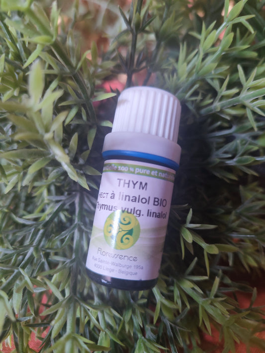 Huile essentielle THYM VULGAIRE ct Linalol